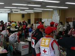 東日本大震災救護活動の様子4